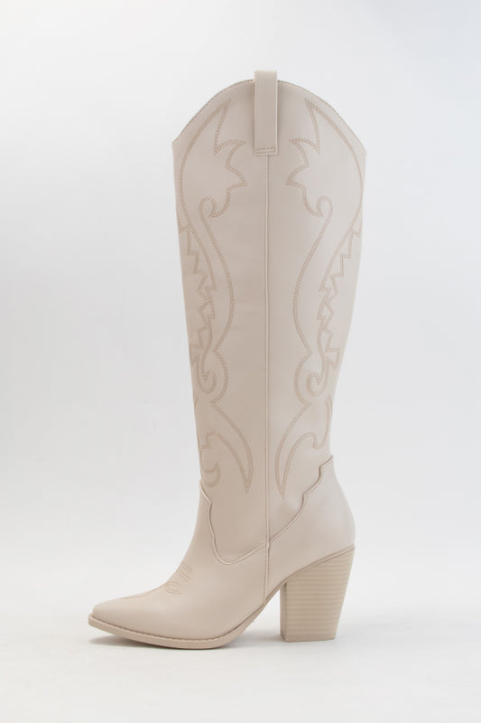 Arcade Embroidered Western Boots