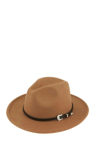 Western Buckle Fedora Hat