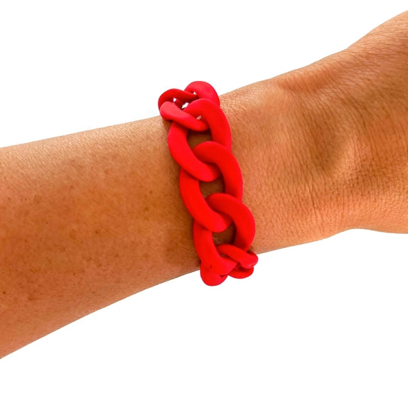 Red Game Day Bracelets